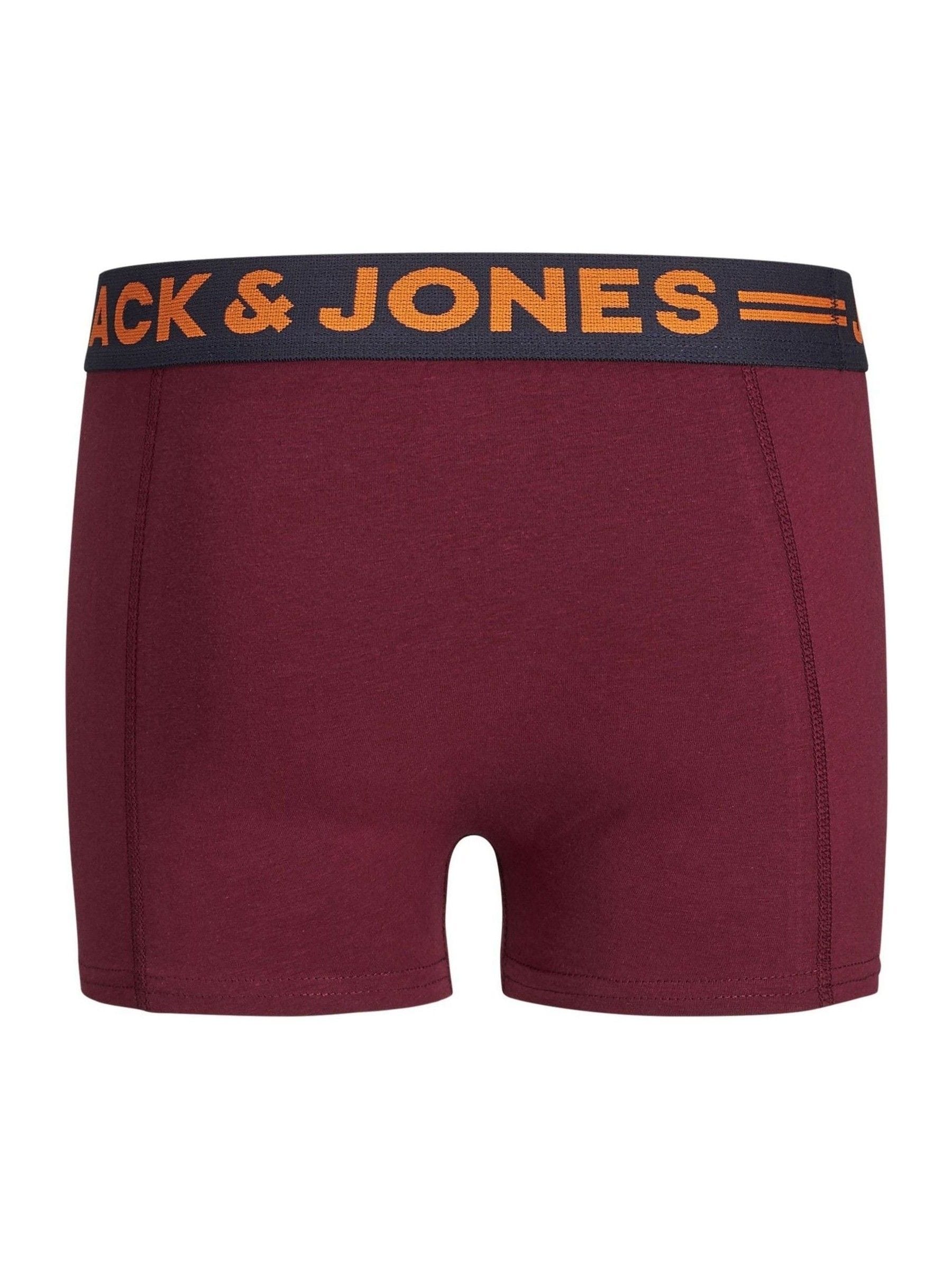 JACK & JONES JUNIOR Black Boxers 3 Pack