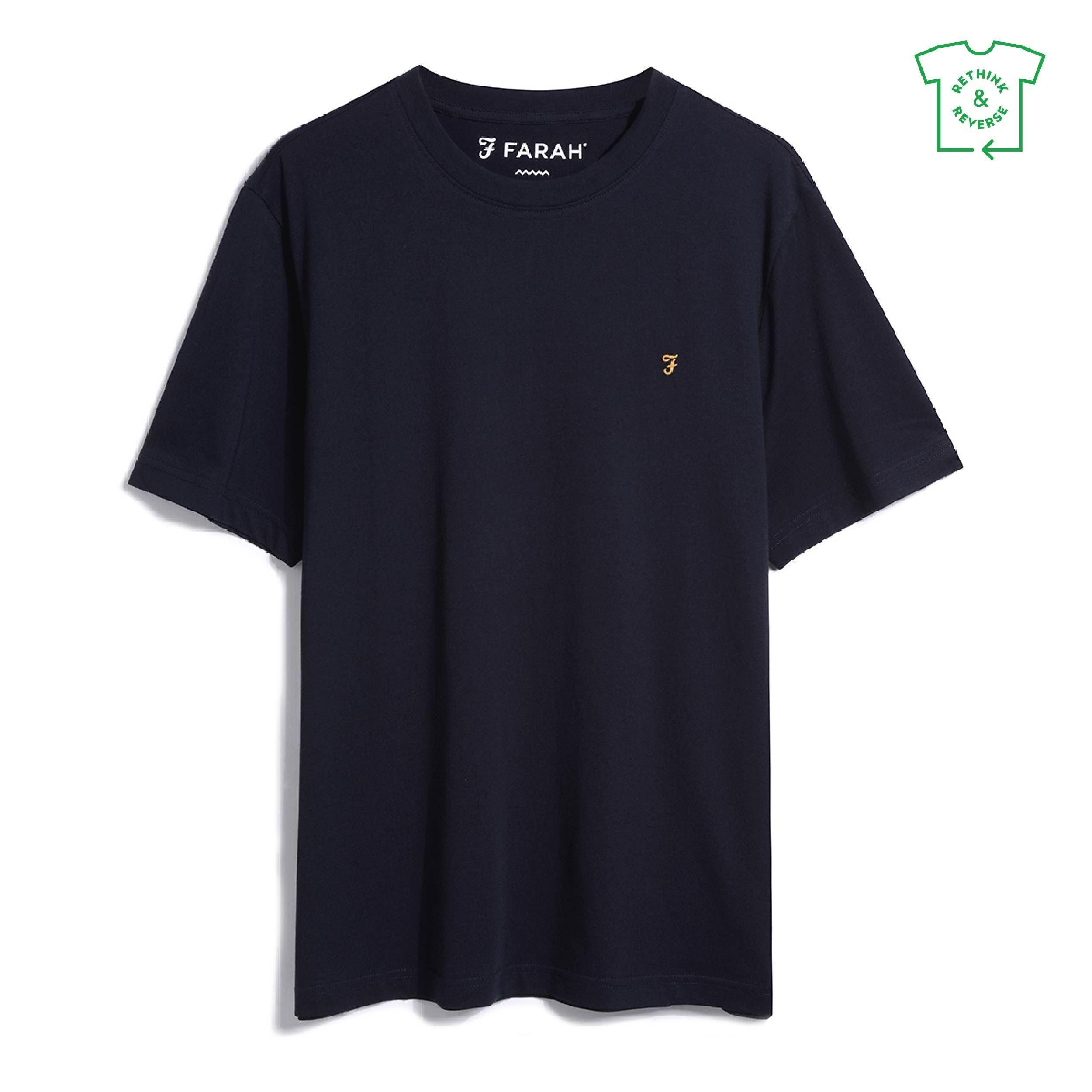 Farah Alexander Regular Fit Circular T-Shirt