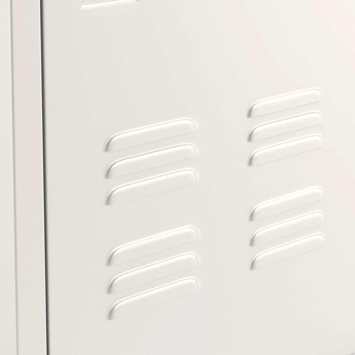 LA REDOUTE INTERIEURS<br>Armário baixo de metal, 2 portas, Hiba