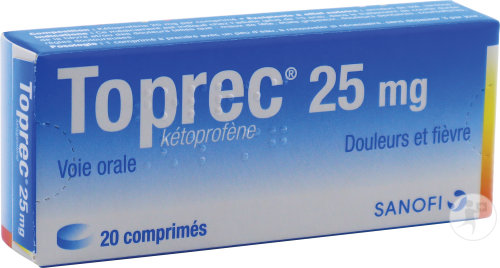 Toprec 25mg Comprimés 20