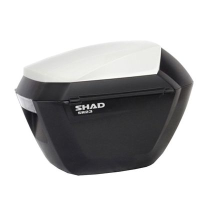 Couvercle Top case Shad blanc pour SH 23 Universel