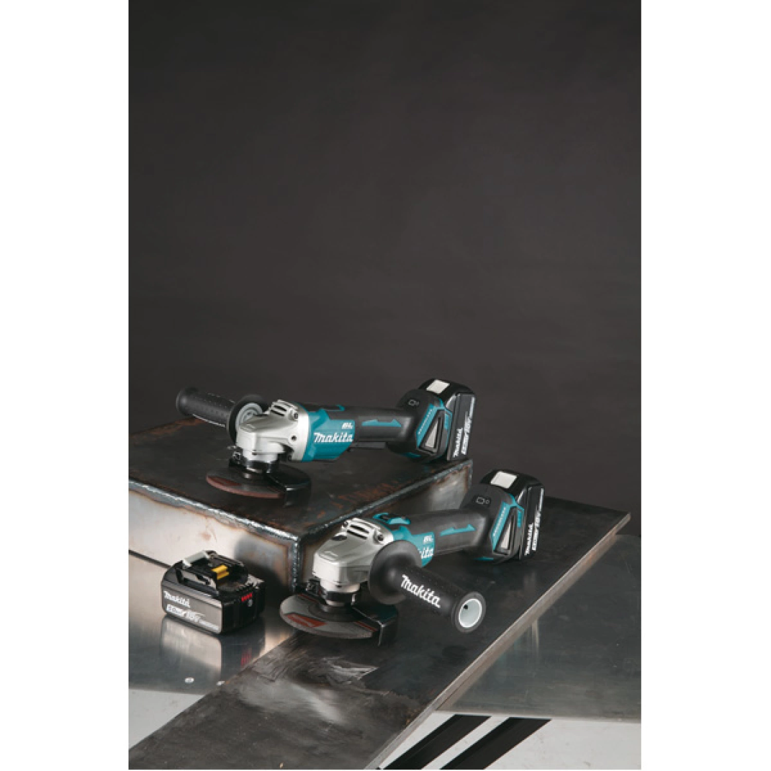 Makita DGA506Z 18V Li-Ion Accu haakse slijper body - 125mm - koolborstelloos - softstart
