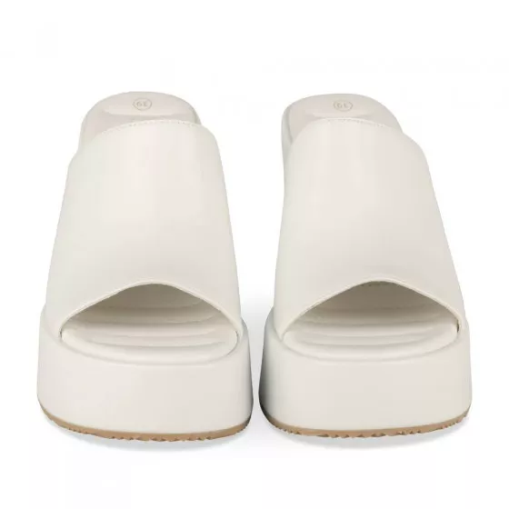 Mules BLANC MERRY SCOTT