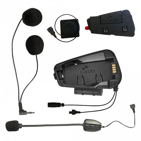 Cardo - Kit support - écouteurs / double micro Freecom