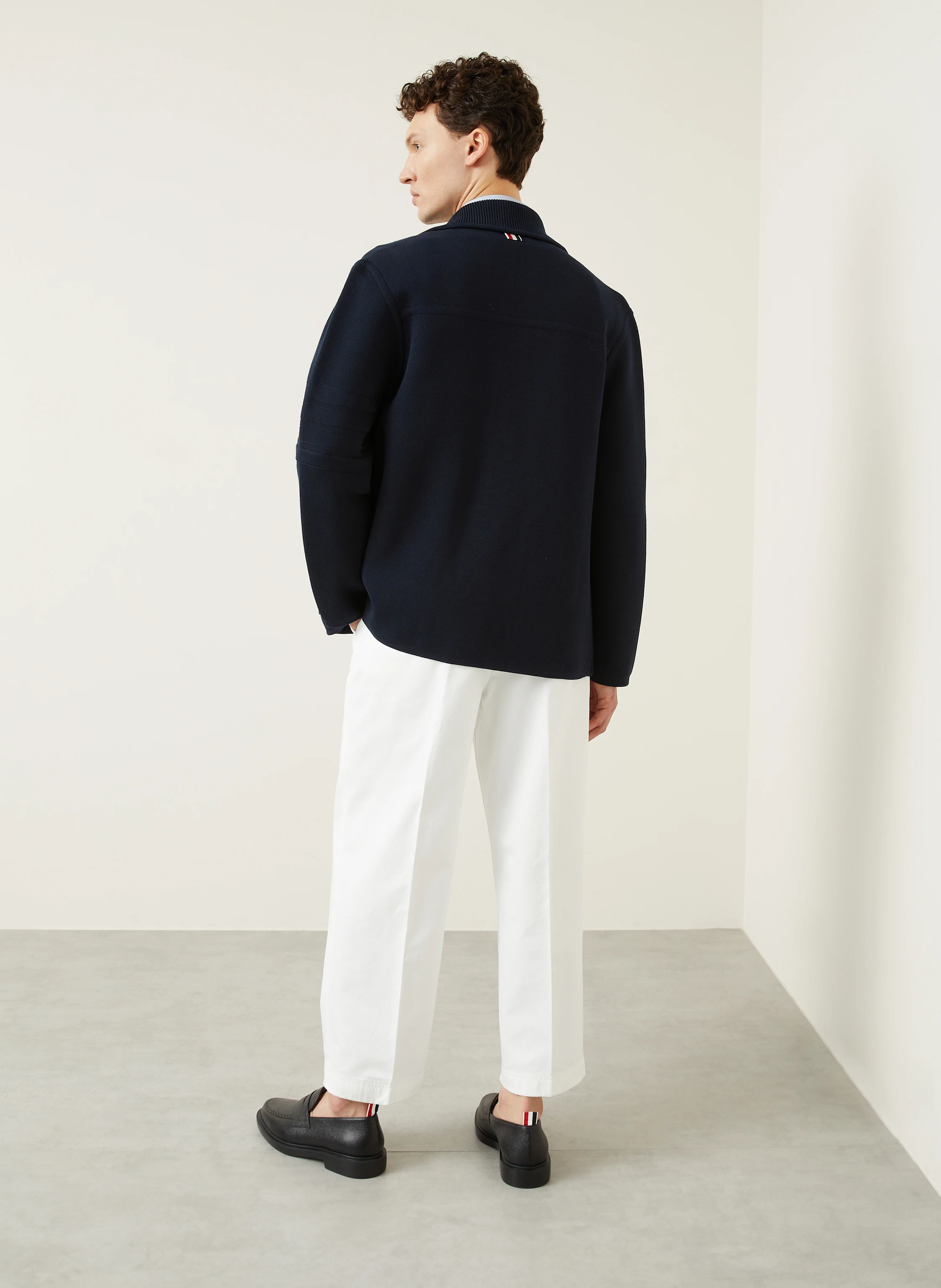 THOM BROWNE. Strickjacke
