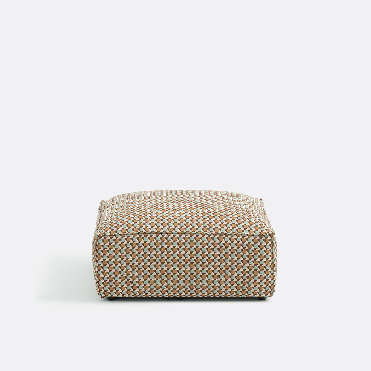 LA REDOUTE INTERIORS<br>Poef modular, origami jacquard, Sete