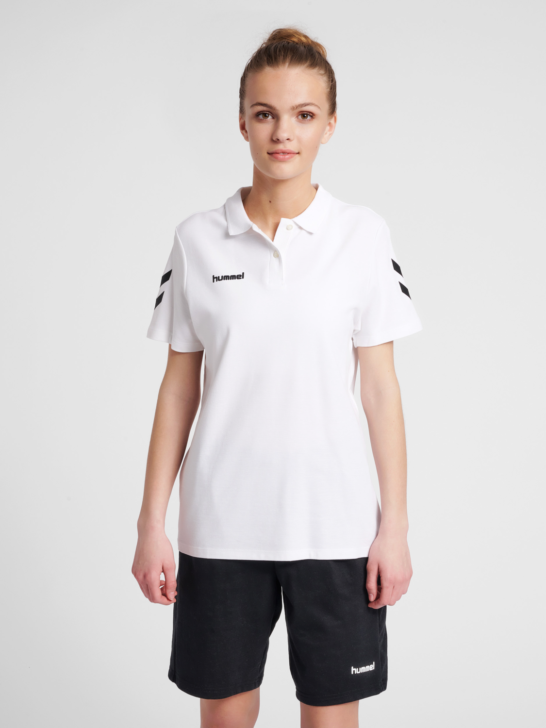 HUMMEL GO COTTON POLO WOMAN