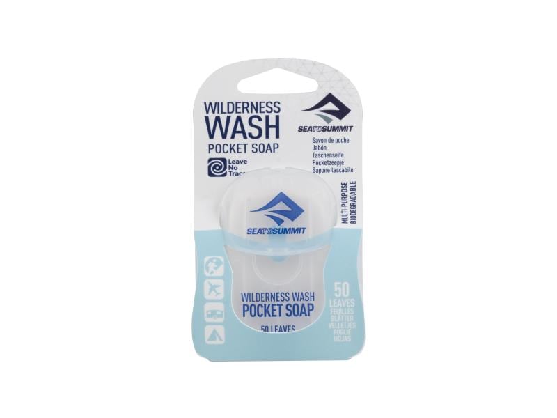 SEA TO SUMMIT Universal-Seifenblättchen Wilderness Wash Poc Trockenseife für Camping oder Reisen