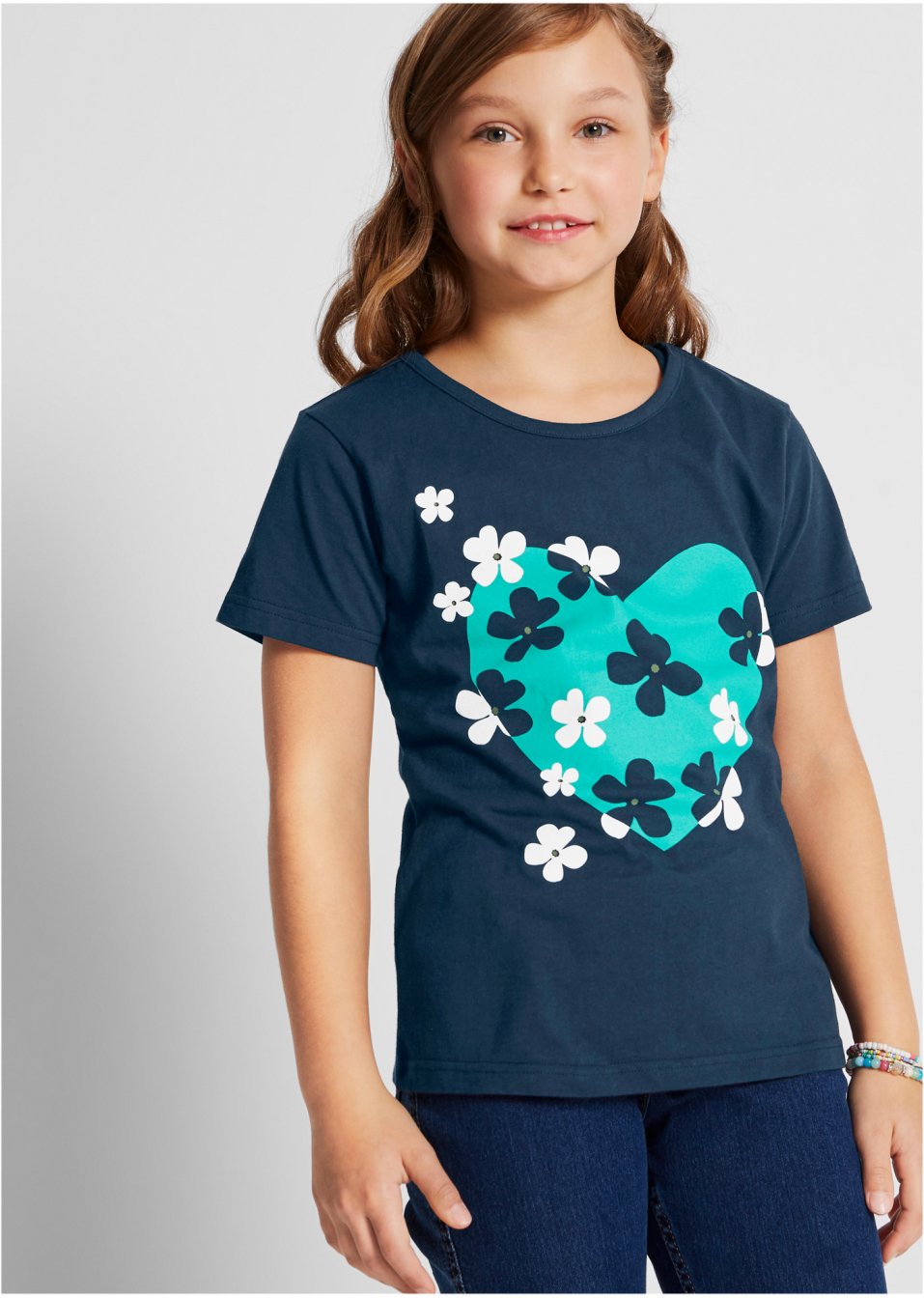 Lot de 2 T-shirts fille