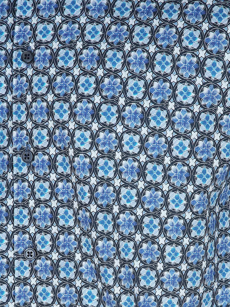 DESOTO Jerseyhemd Slim Fit  blau