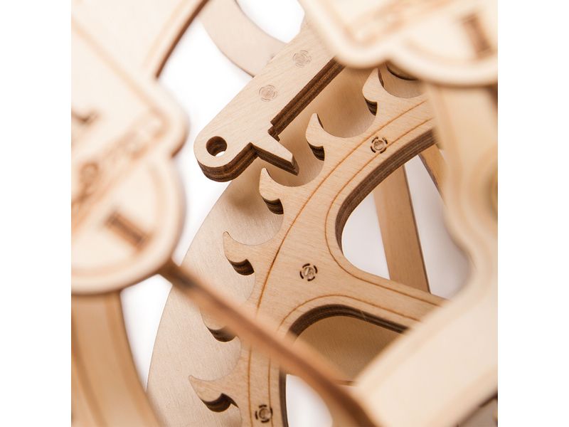 WoodTrick Bausatz Pendulum Wanduhr Pendeluhr 3D Bausatz aus Holz