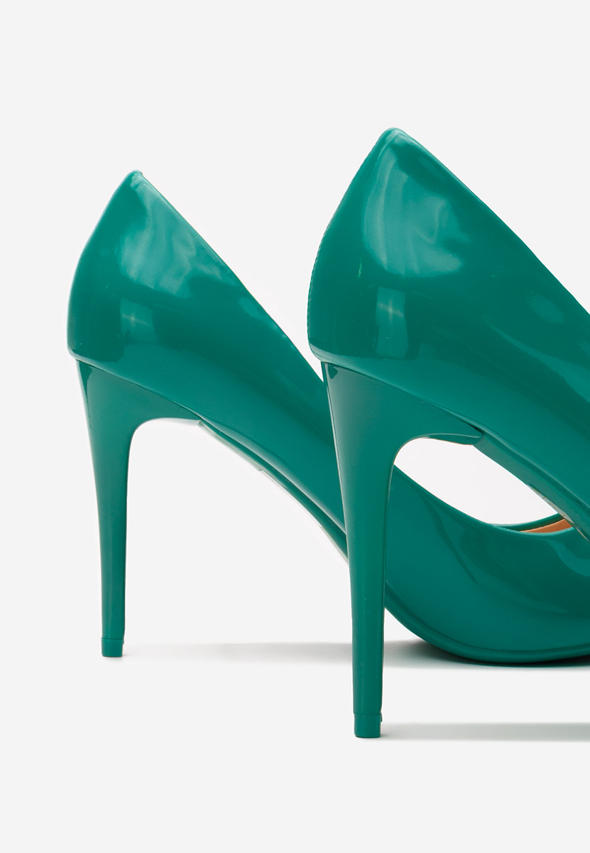 Chaussures stiletto verts Melany