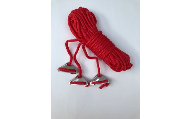 Bent Abspannleine (3 Stück)