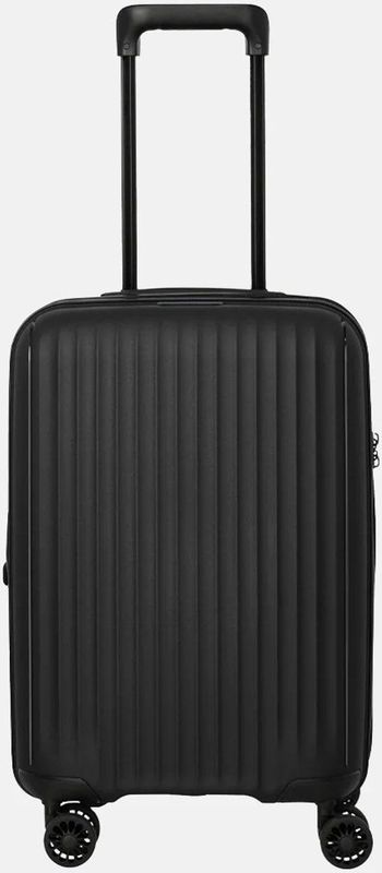 Travelite - Skymate KLM - Handbagage Trolley - Zwart - Harde Schaal - TSA - Expandable