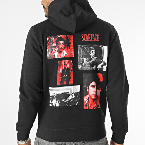 Sweat Capuche Images Noir