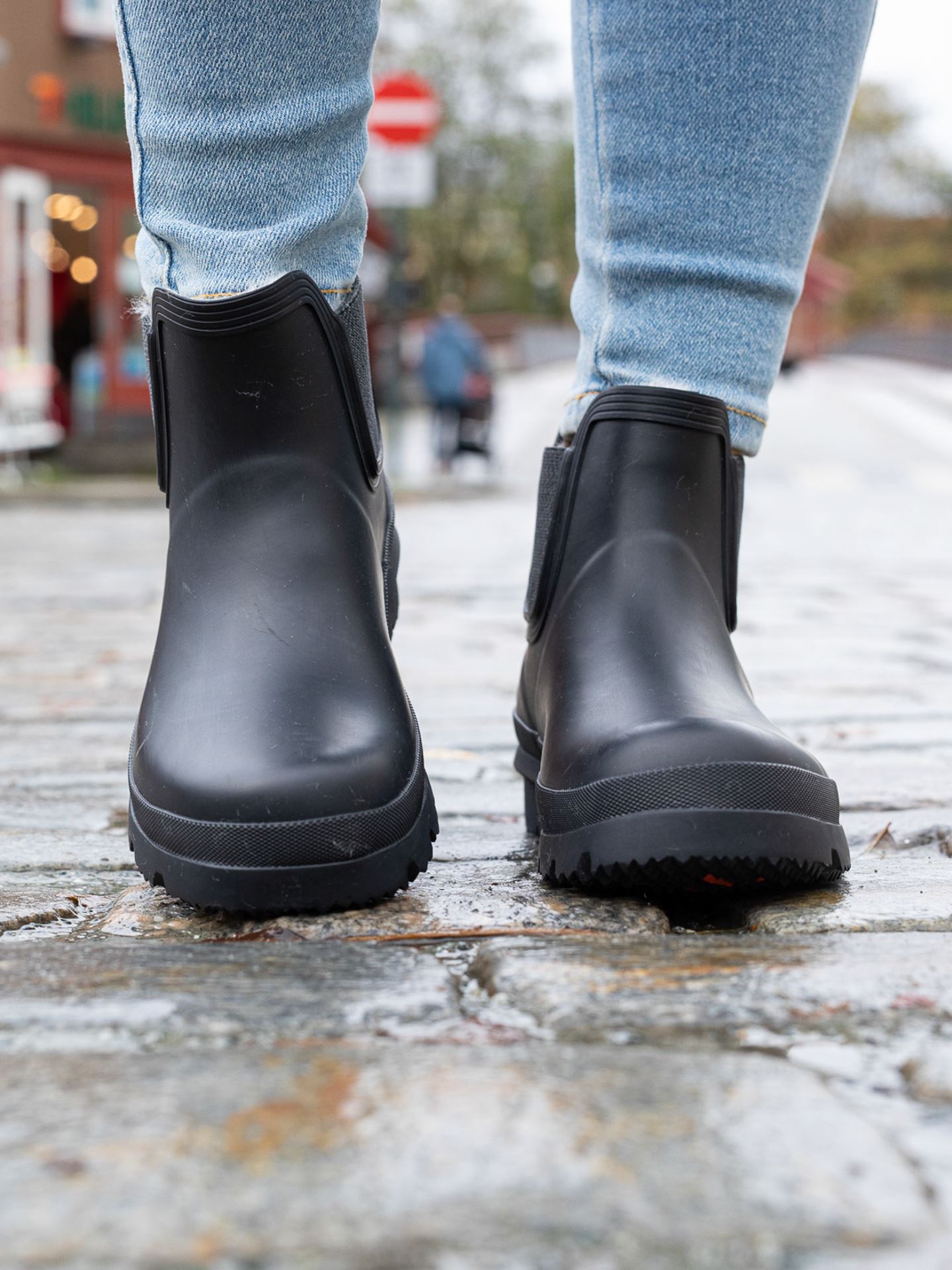Charlie Fur Rain Boot