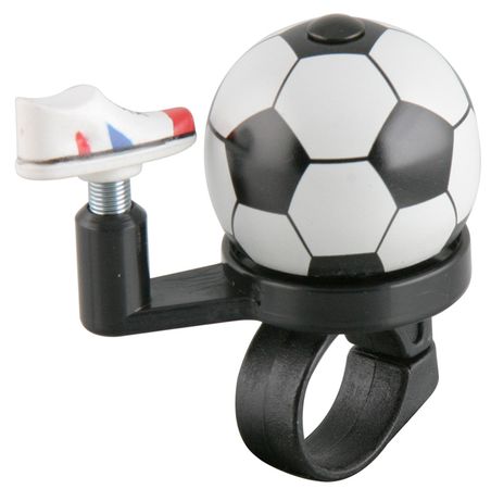 FUSSBALL Glocke  schwarz weiss