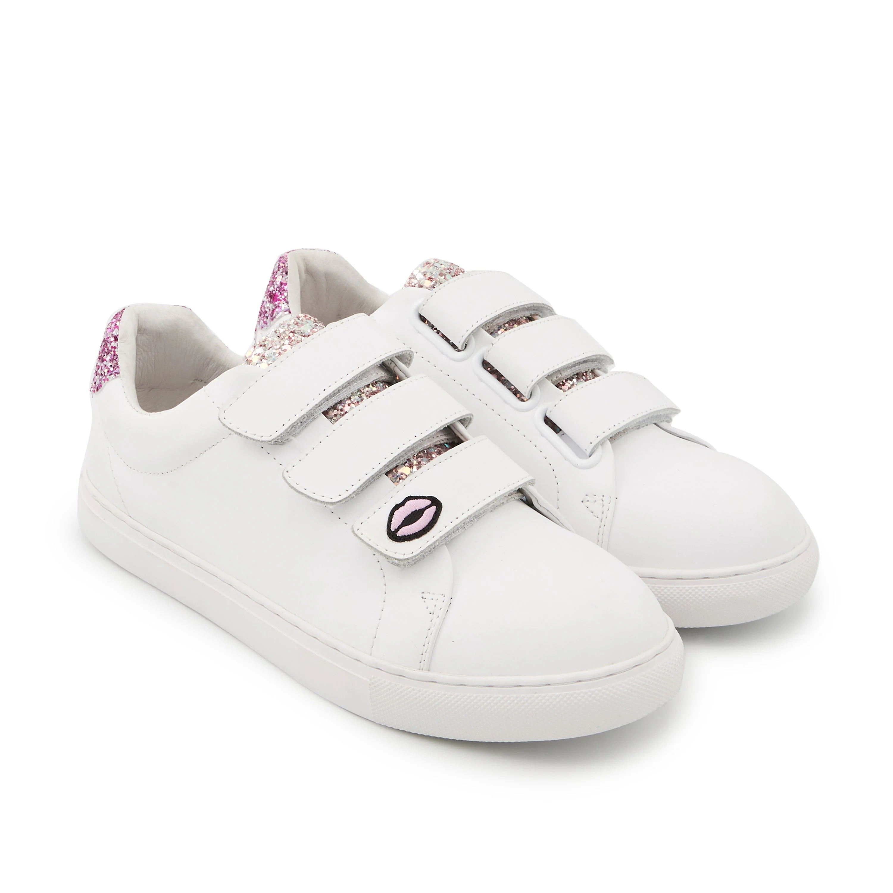 EDITH S MULTI - Sneakers en cuir | Blanc