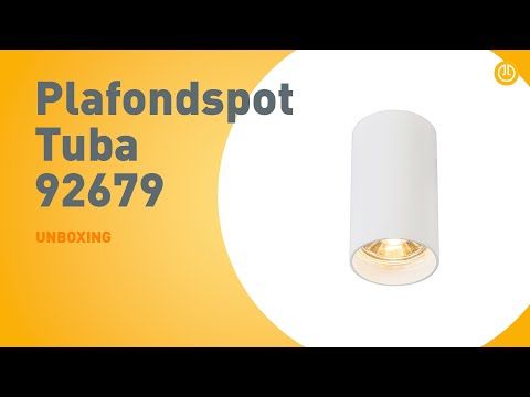 Moderne opbouwspot wit 5,5cm GU10 50mm - Tuba