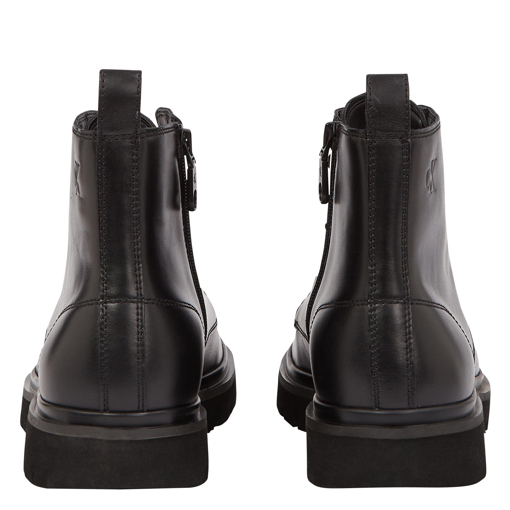 Boots en cuir | Noir