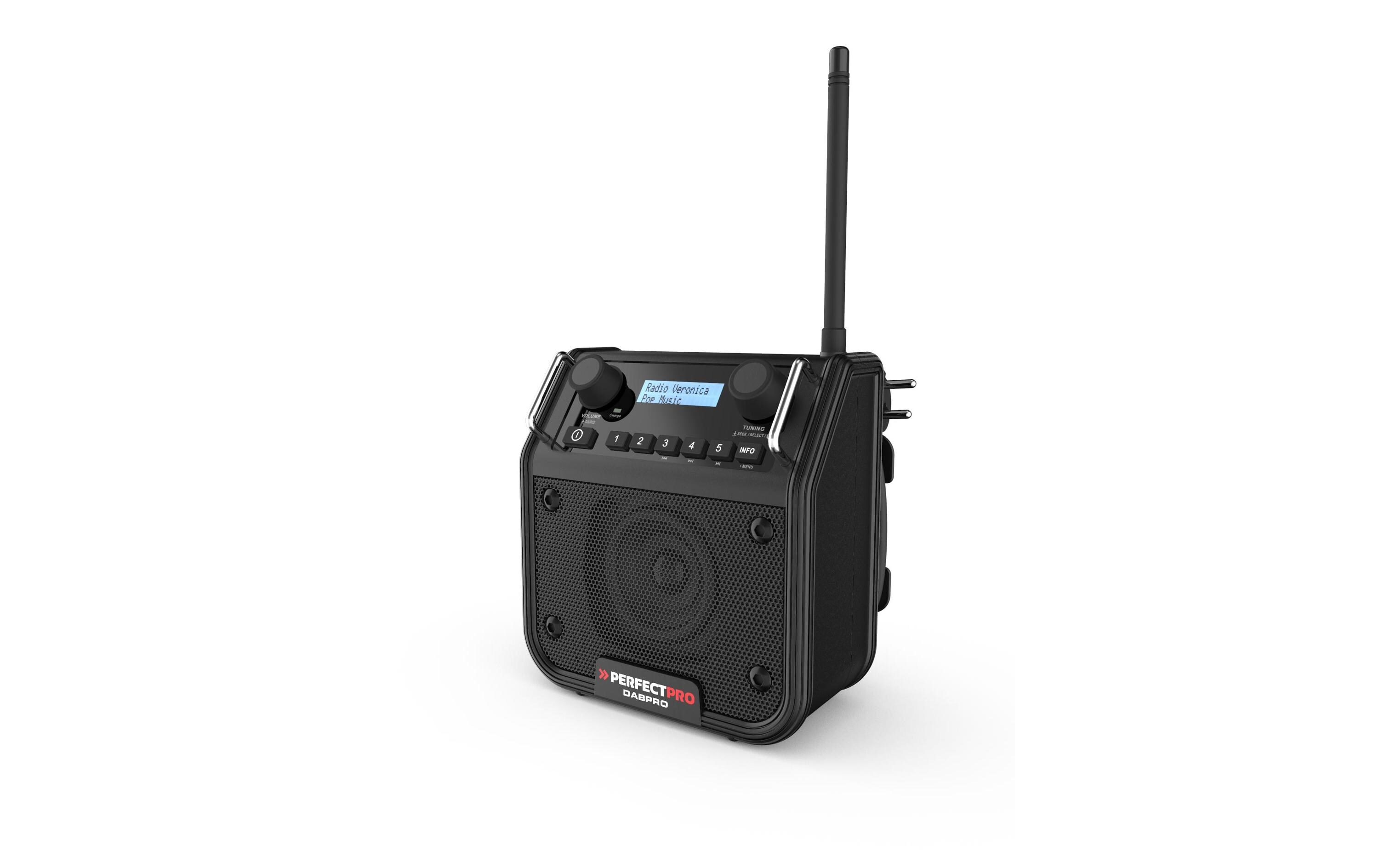 DAB+ Radio DABPRO Schwarz<br>Das beliebte Einsteigermodell