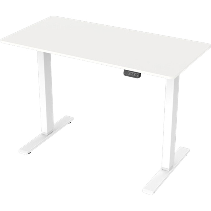 Brixy Zit sta bureau elektrisch wit 140x60cm