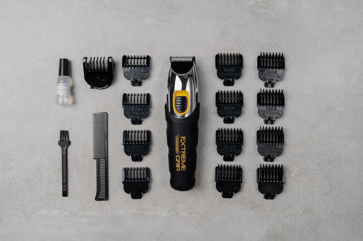 Wahl Bartschneider »Extreme Grip« 14 Aufsätze Rutschfester Griff, Lithium-Ionen-Technologie, USB Aufladung