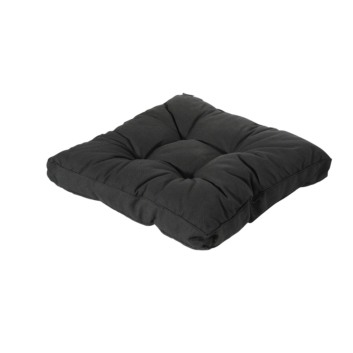 Madison Rib black Zitkussen - Set van 2