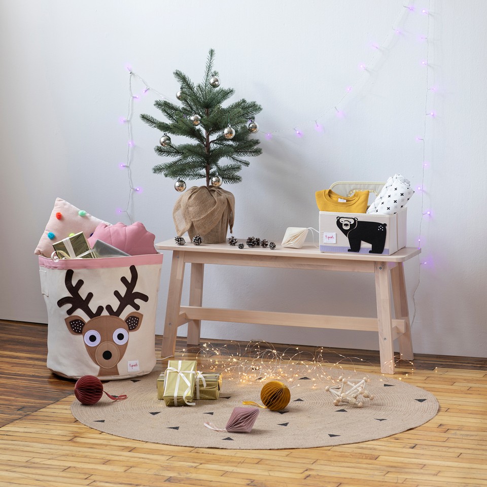 3 Sprouts - Opbevaringskurv - Toffee Deer