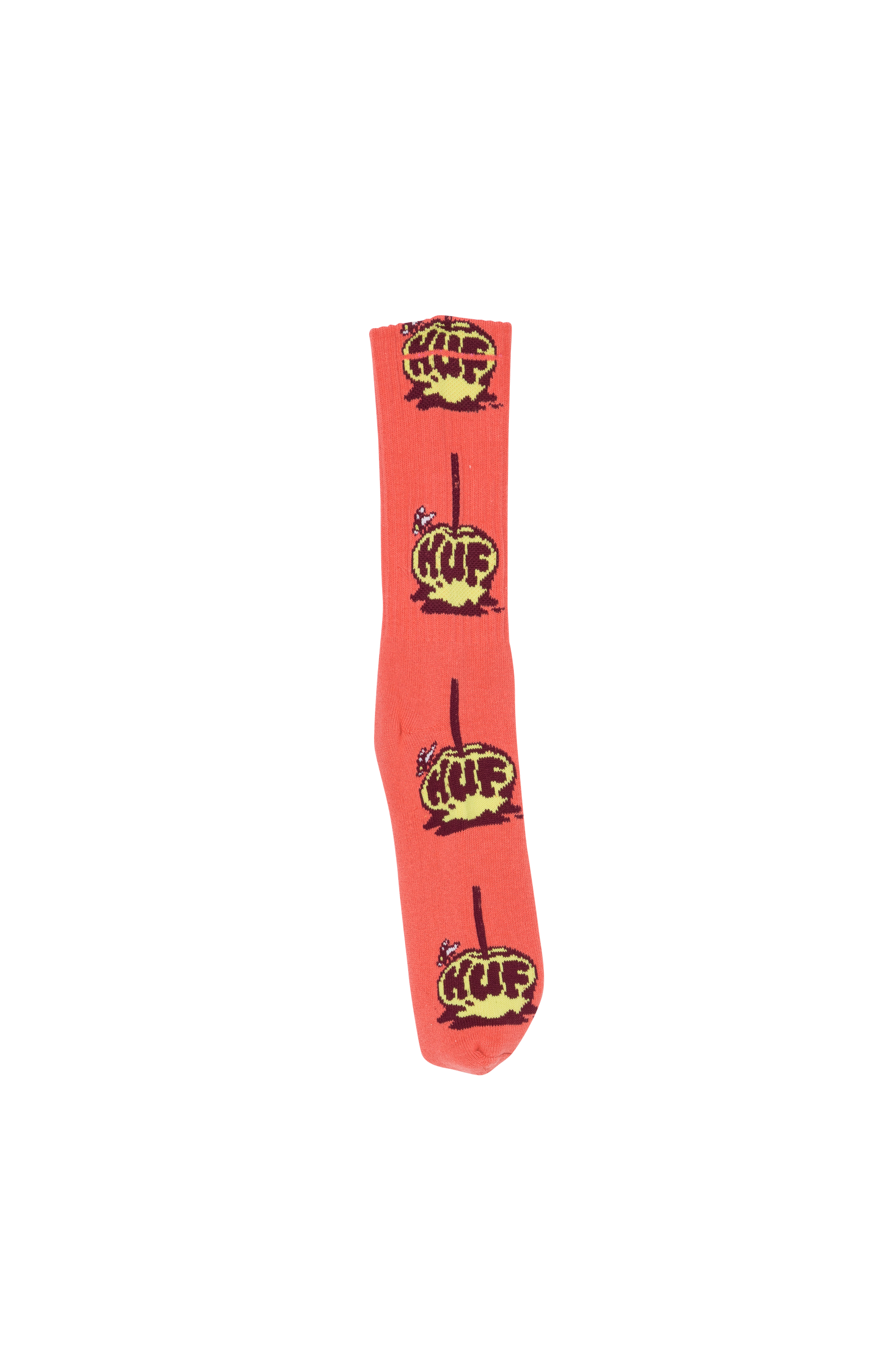 HUF Chaussettes POISON APPLE Marron