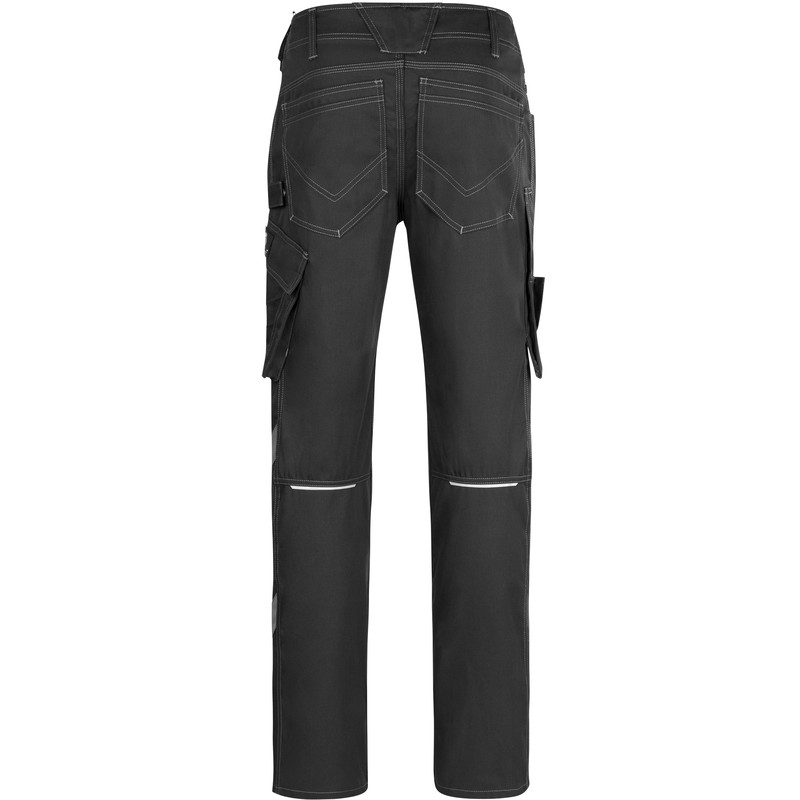 MASCOT® Mannheim broek met kniezakken 46R antraciet/ zwart