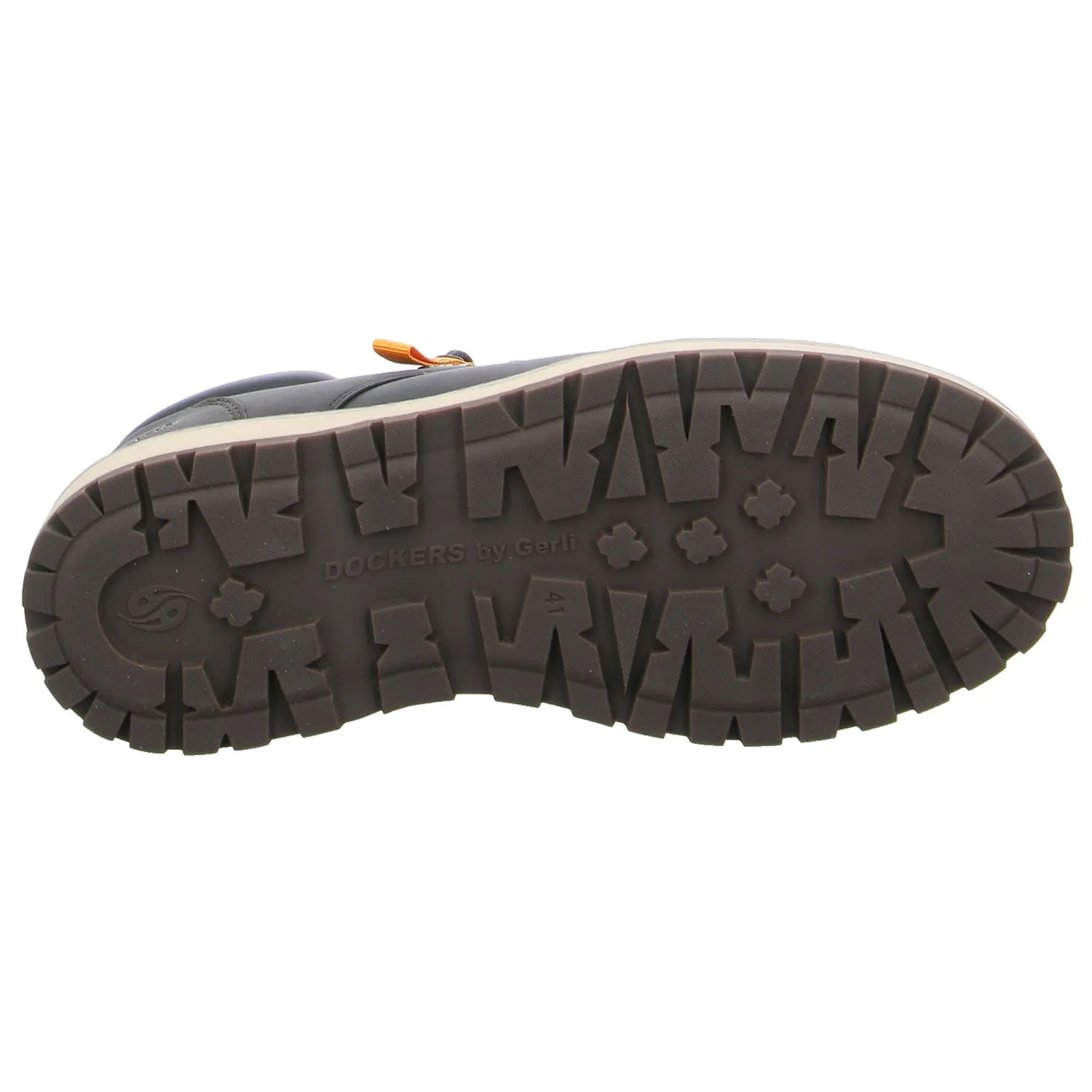 DOCKERS Halbschuh Braun Lederimitat