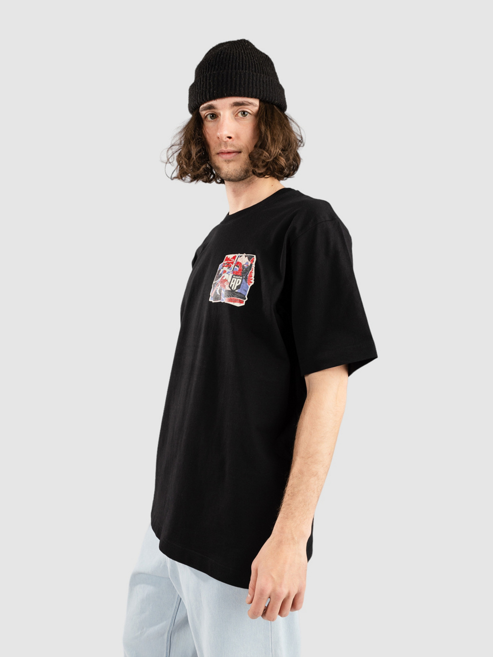 Absolut Park Park Life T-Shirt dark heather black