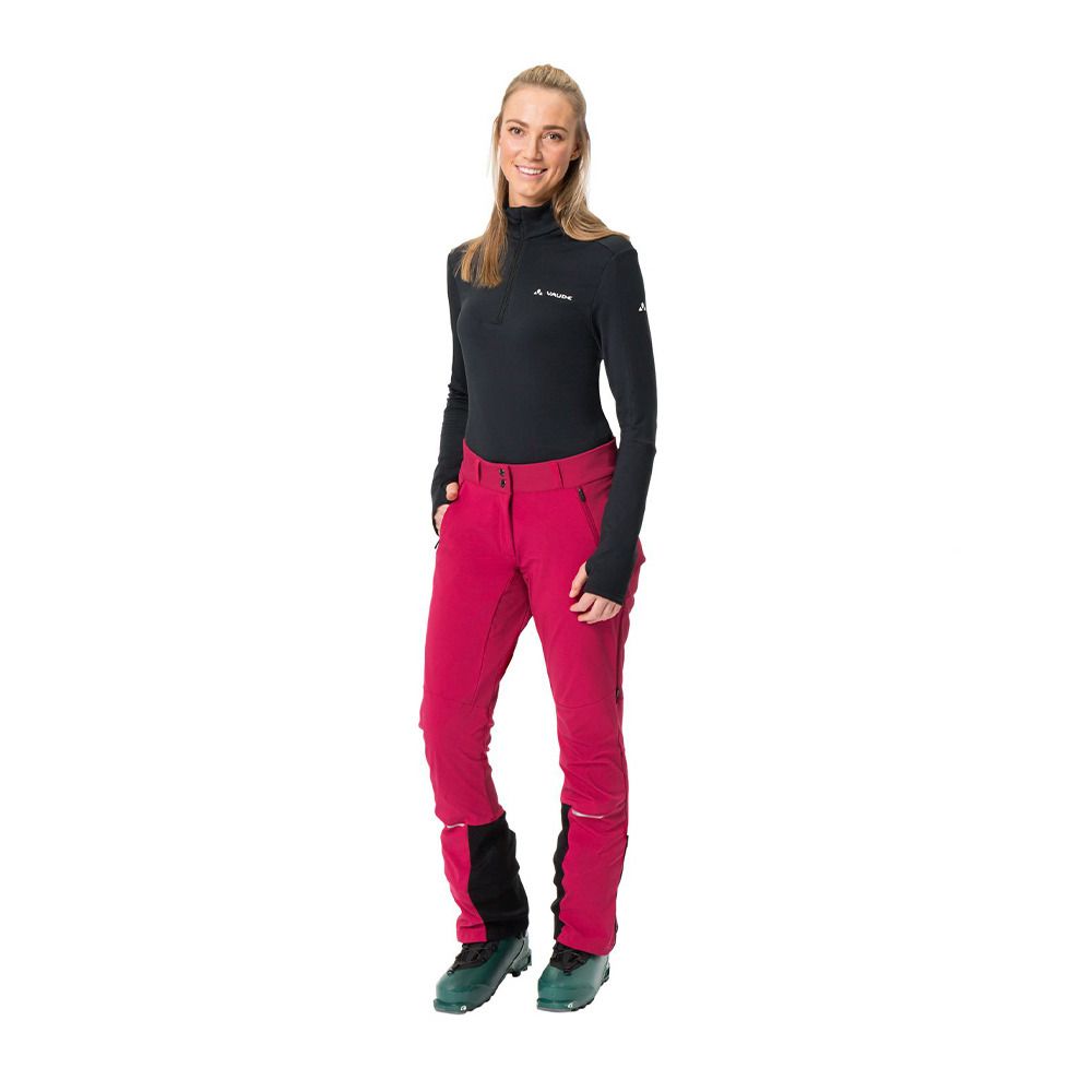 Vaude LARICE IV - Pantalon Femme crimson red