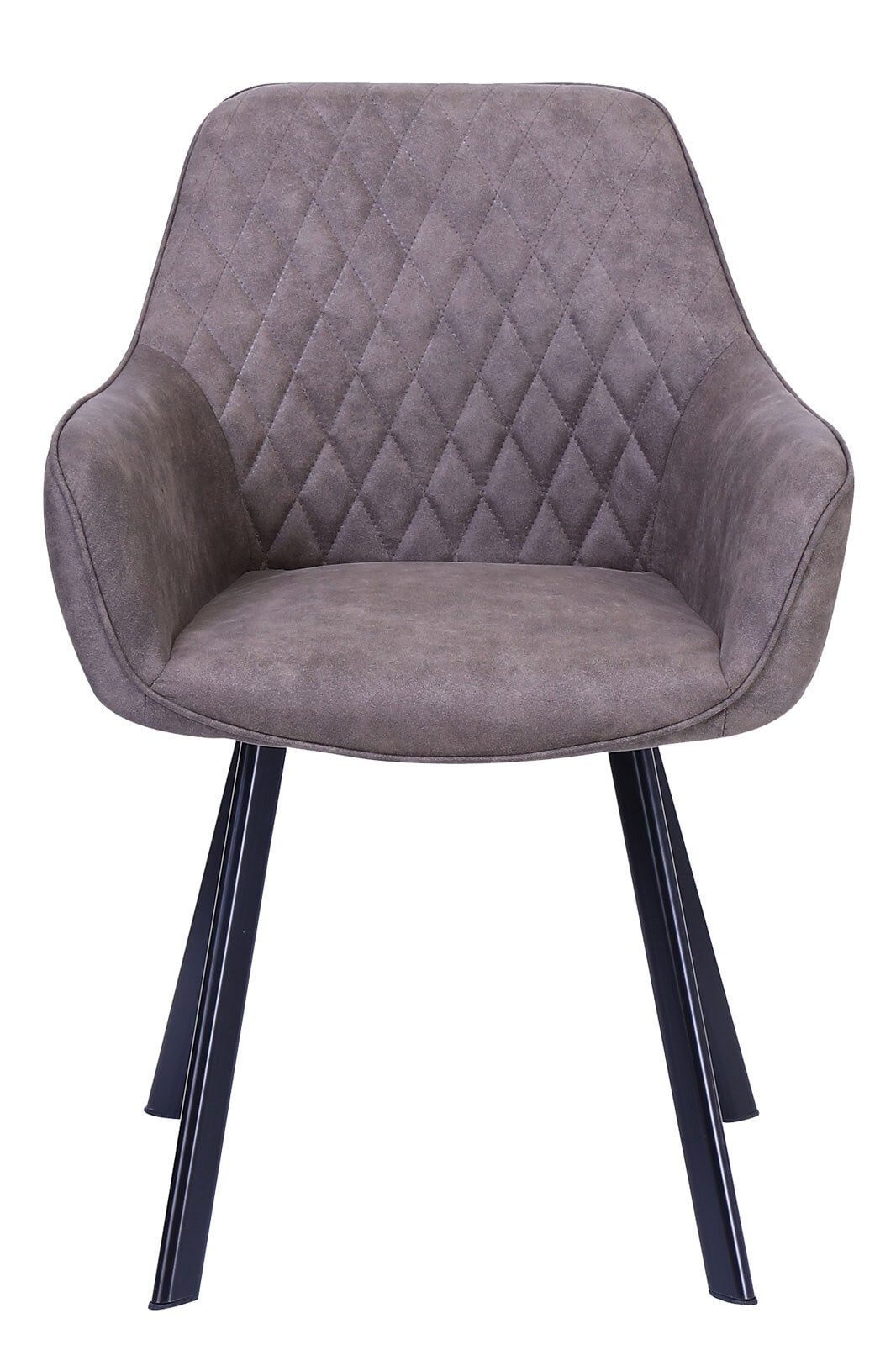 CASAVANTI Esszimmerstuhl 2er Set Mikrofaser taupe