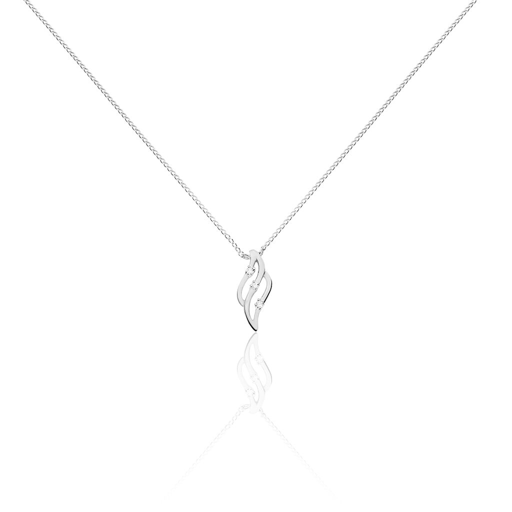 Collier Marnie Or Blanc Diamant