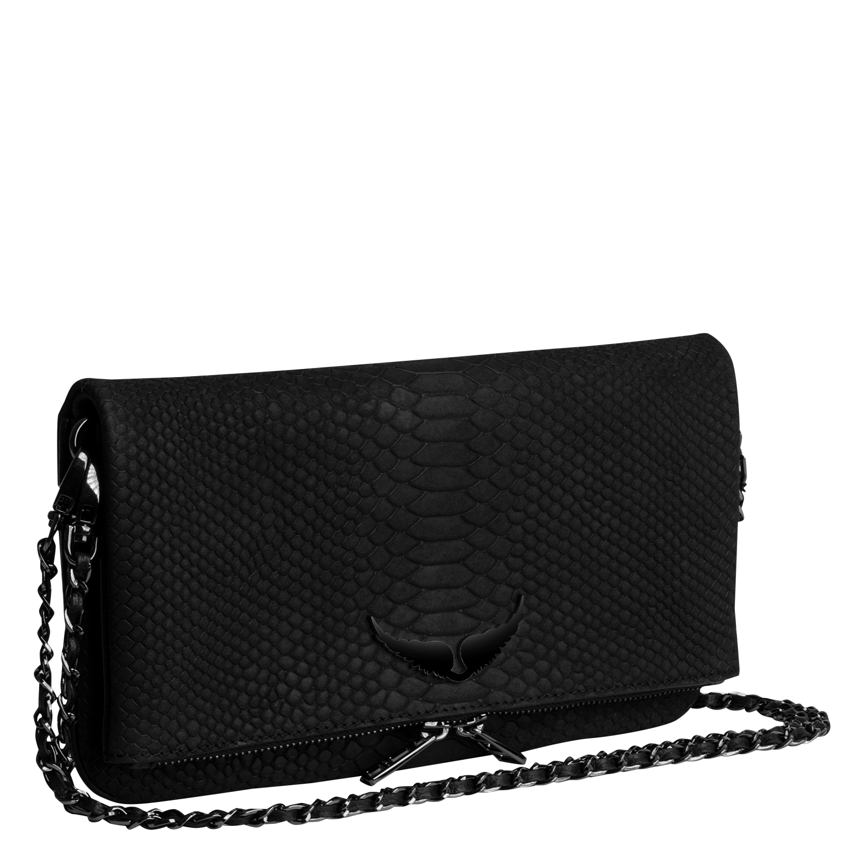 ROCK SOFT SAVAGE - Sac bandoulière en cuir | Noir