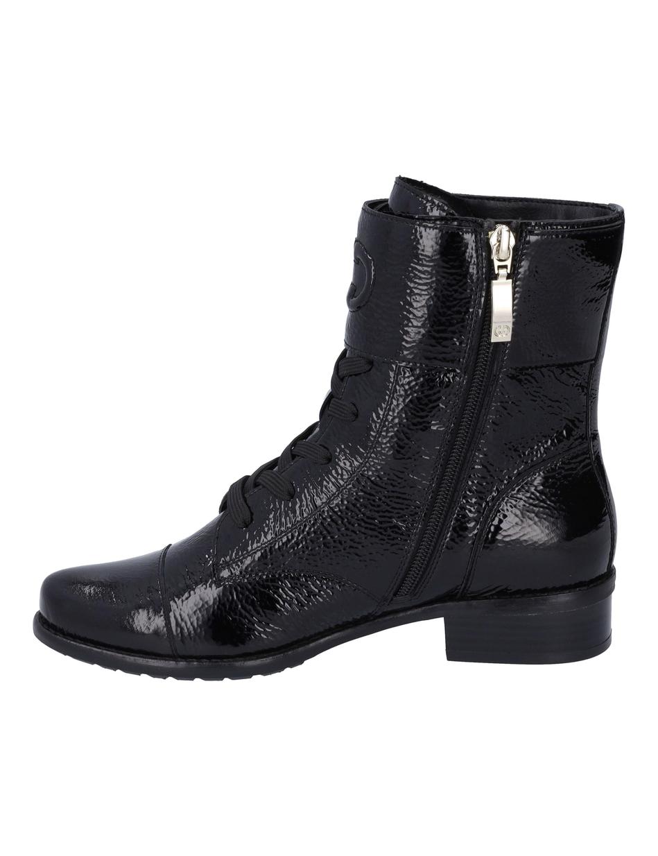 Stiefelette Carla 46, schwarz