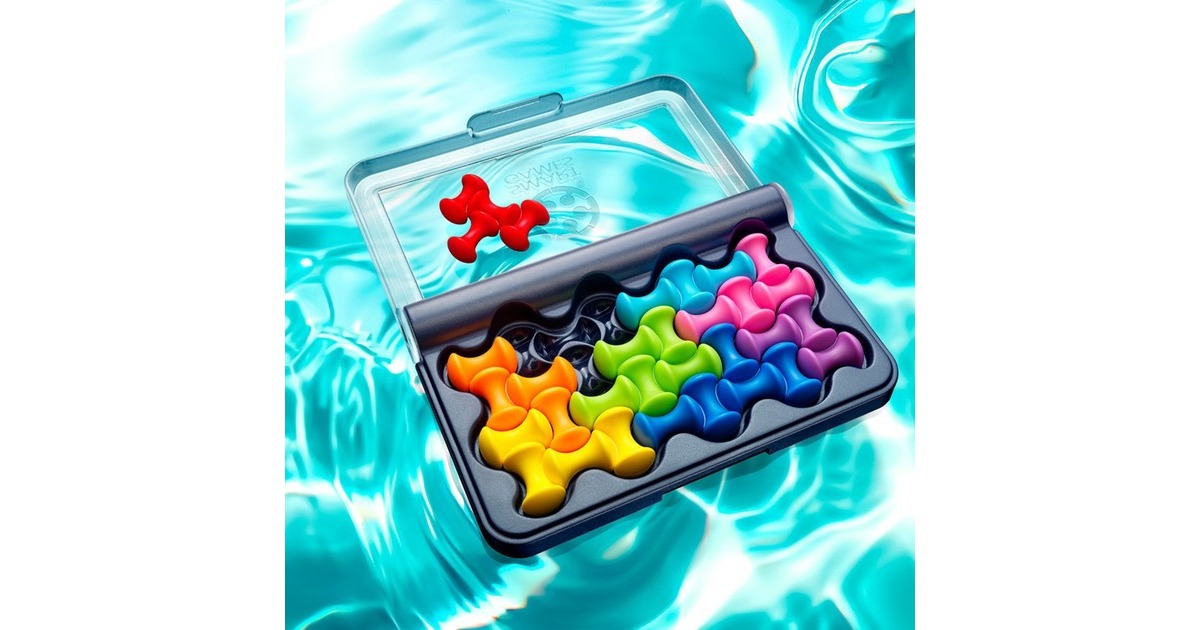 SmartGamesIQ Waves Denkspel  (Nederlands, 1 speler, Vanaf 6 jaar, 120 opdrachten)