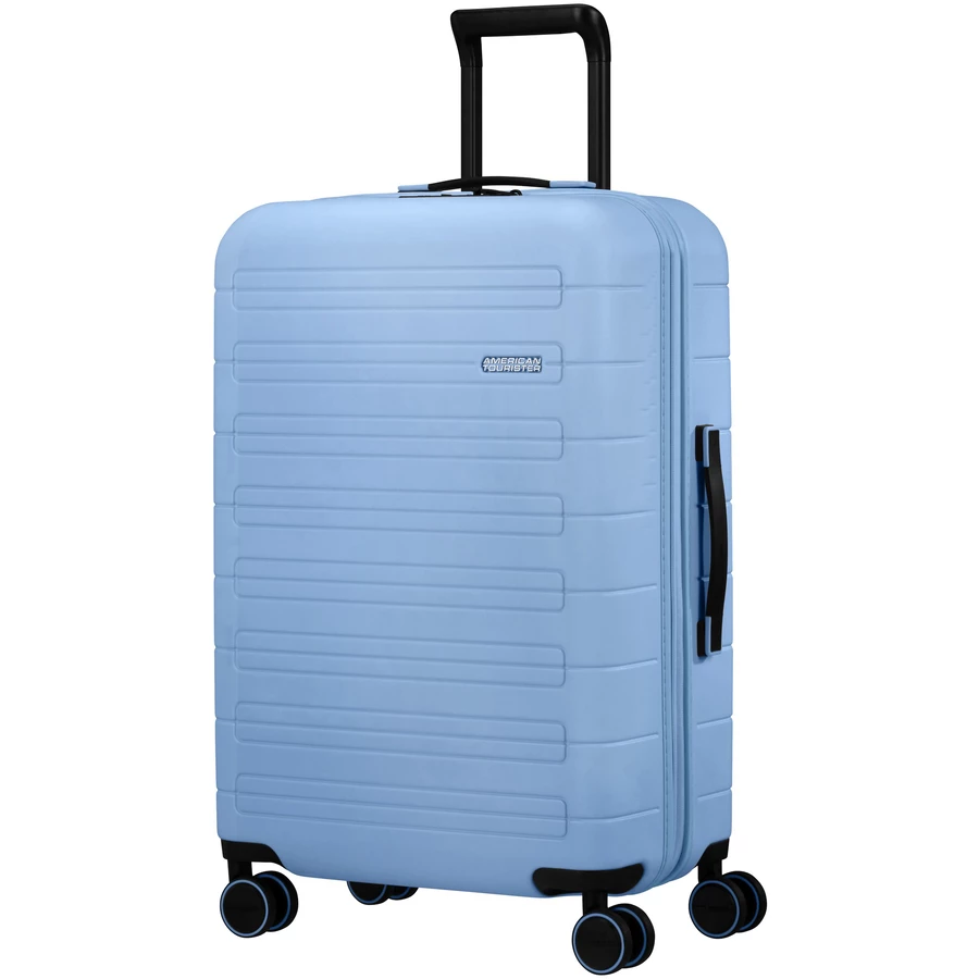 American Tourister Novastream - 4-Rollen-Trolley M 67 cm erw. pastel blue