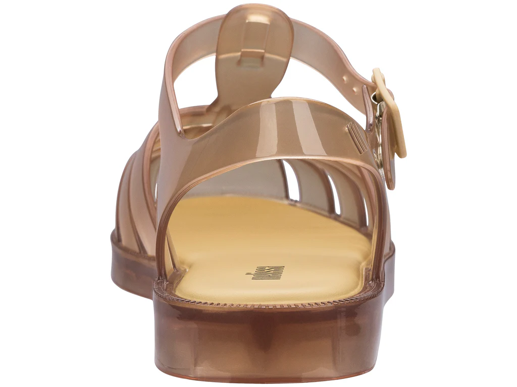 Melissa  Possession badesandal - brun/guld