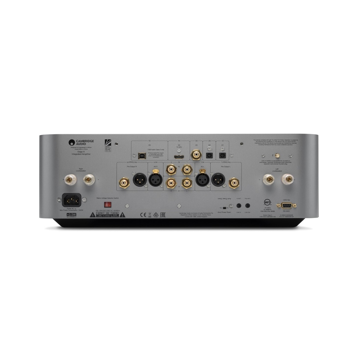 Cambridge Audio Edge A - Grå