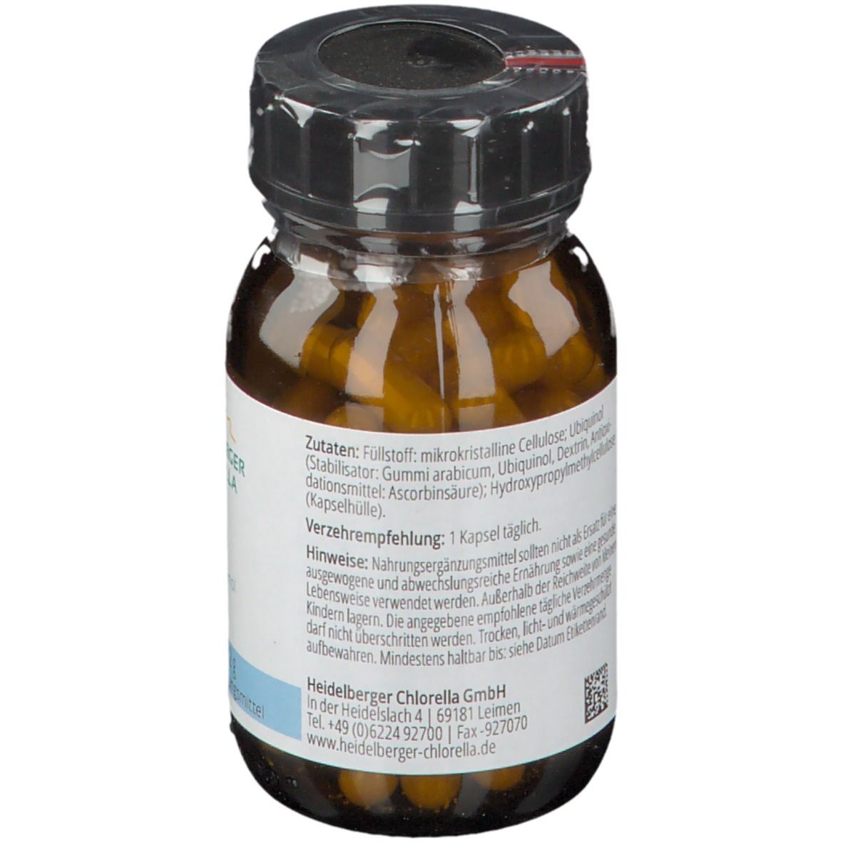 Heidelberger Chlorella® Q10 als UbiquinoL Kapseln