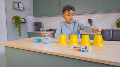 Paw Patrol Shaker Maker DIY Gipssett