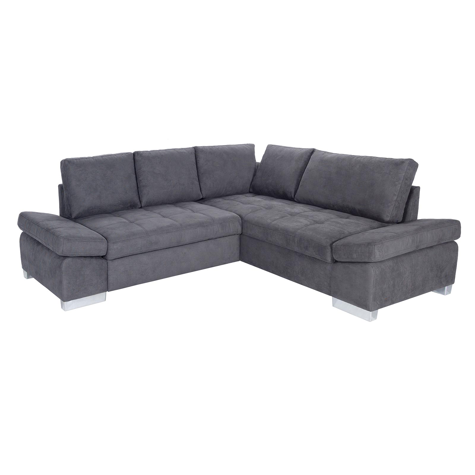 Ecksofa - stone - Liegefunktion links