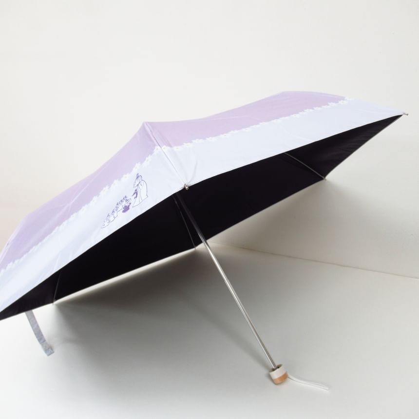 TANBAYA - MOOMIN Compact Umbrella (Paars)