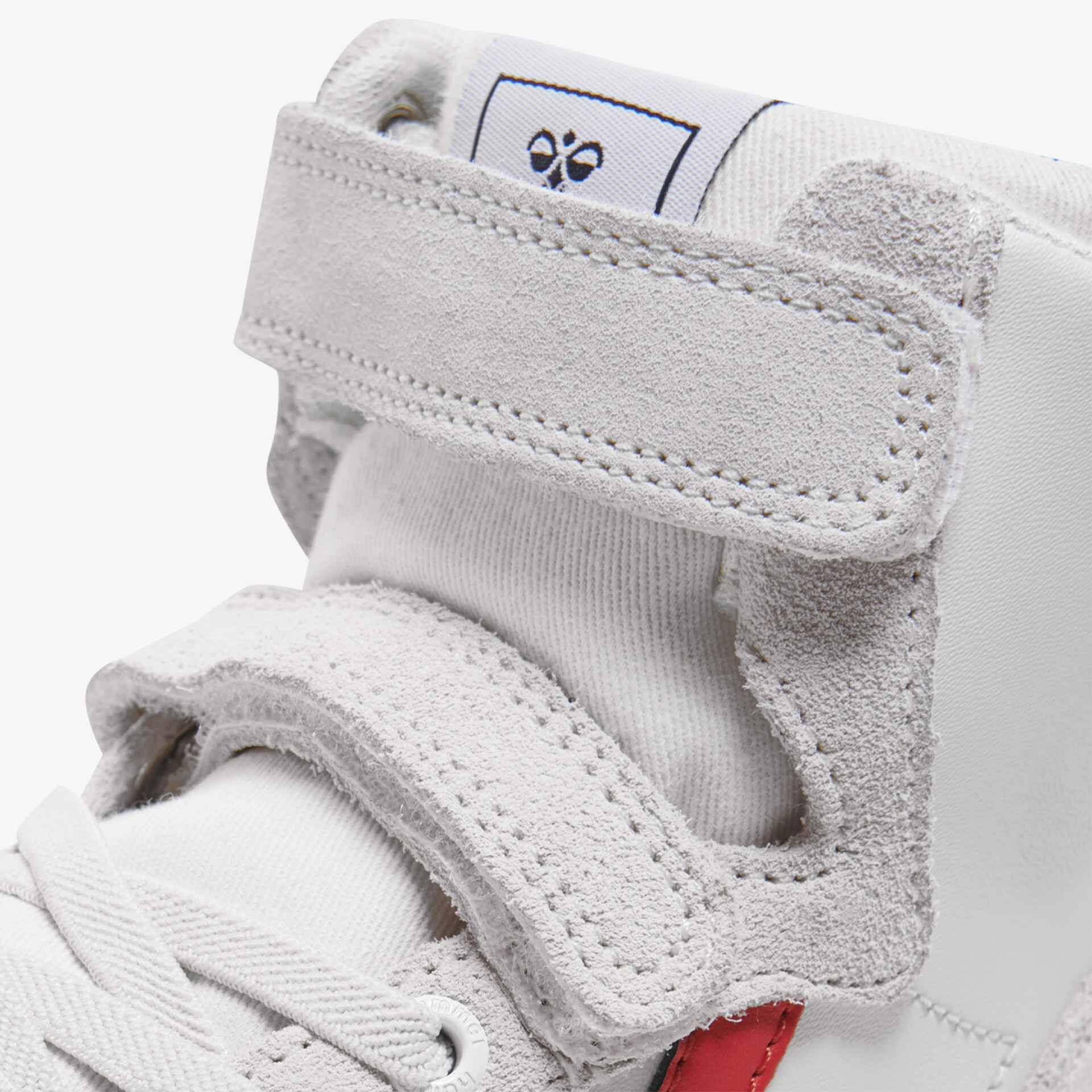 hummel Slimmer Stadil Kinder Sneaker High weiß