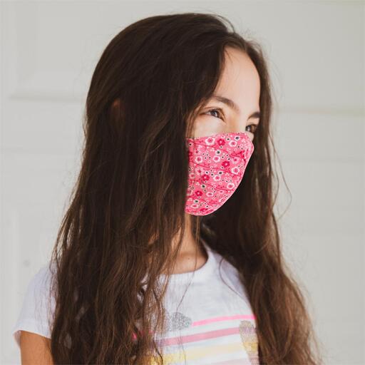 Máscara facial higiênica reutilizável Skpat para crianças