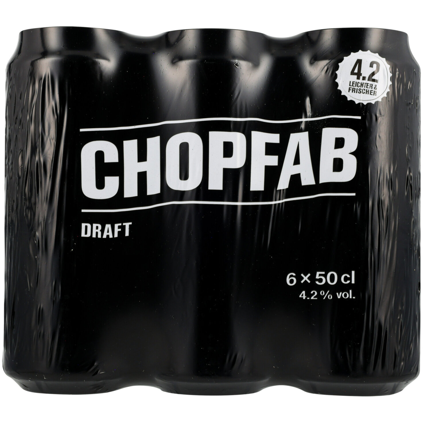 Chopfab Draft-Bier 6x50cl -300cl