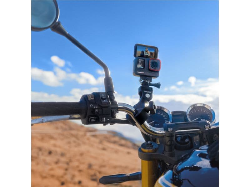 Insta360 360°-Videokamera One X4 Moto Kit 360° Videokamera mit 8K-Aufnahmefähigkeit und Zubehör